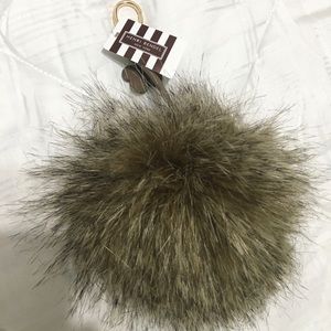Henri Bendel Faux Fur Charm